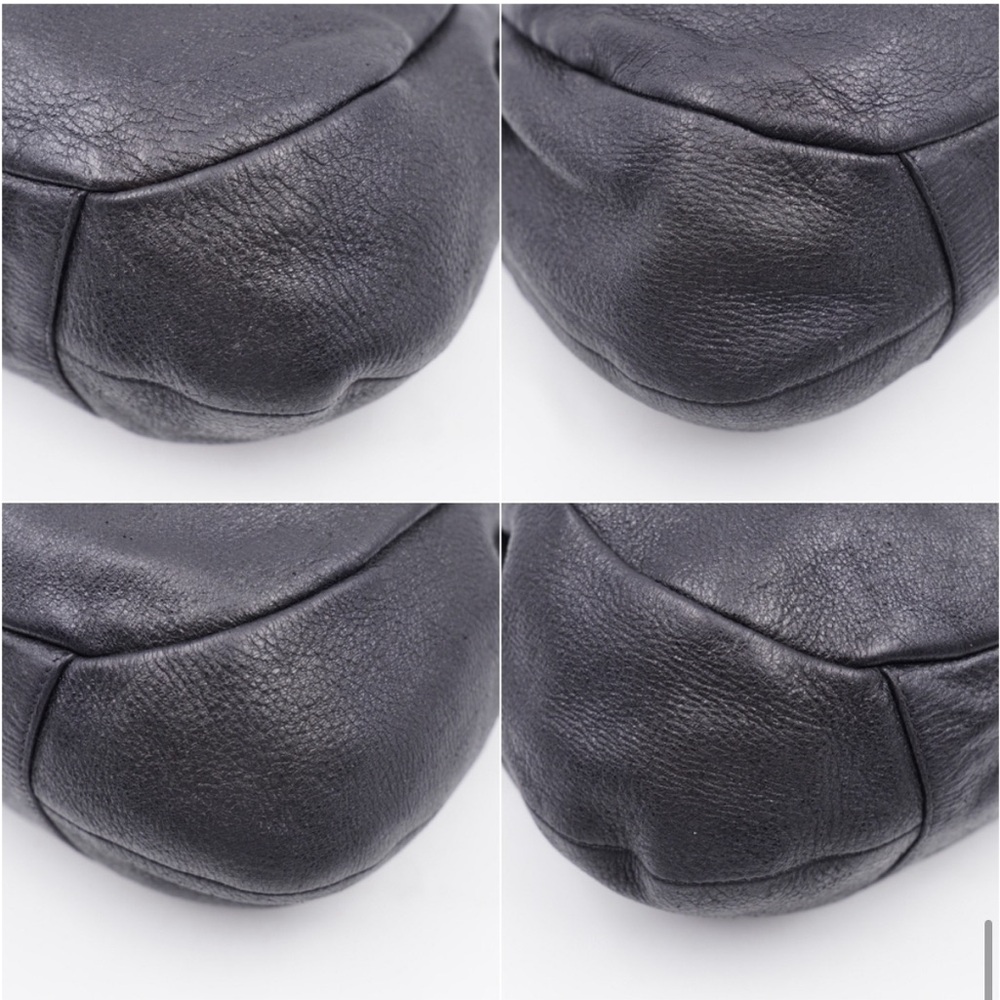 PRADA Black Cervo Leather Chain Bag - Picture 6 of 13